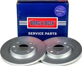 Borg & Beck BBD4078 - Спирачен диск vvparts.bg