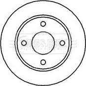 Borg & Beck BBD4077 - Спирачен диск vvparts.bg