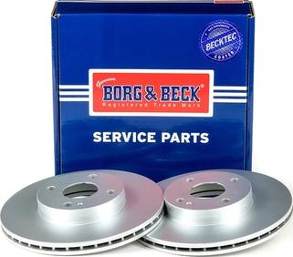 Borg & Beck BBD4153 - Спирачен диск vvparts.bg