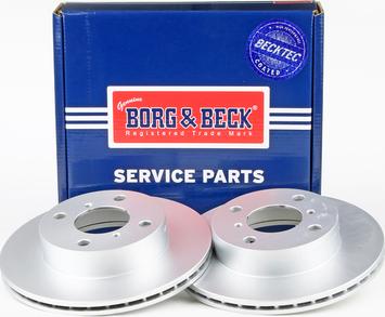 Borg & Beck BBD4167 - Спирачен диск vvparts.bg