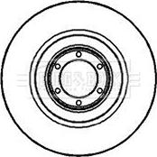 Delphi BG2123 - Спирачен диск vvparts.bg