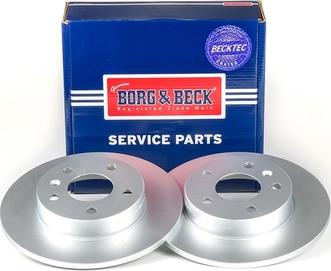 Borg & Beck BBD4114 - Спирачен диск vvparts.bg