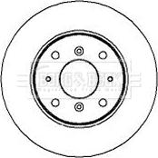 Borg & Beck BBD4890 - Спирачен диск vvparts.bg