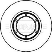 Borg & Beck BBD4840 - Спирачен диск vvparts.bg