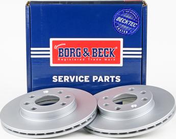 Borg & Beck BBD4858 - Спирачен диск vvparts.bg