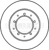 Quinton Hazell BDC5893 - Спирачен диск vvparts.bg