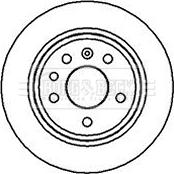 Borg & Beck BBD4883 - Спирачен диск vvparts.bg