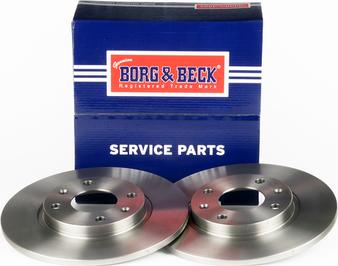 Borg & Beck BBD4835 - Спирачен диск vvparts.bg