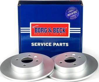 Borg & Beck BBD4394 - Спирачен диск vvparts.bg