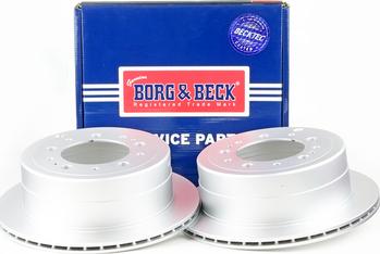 Borg & Beck BBD4343 - Спирачен диск vvparts.bg