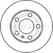 Borg & Beck BBD4369 - Спирачен диск vvparts.bg