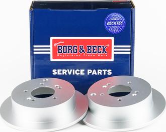 Borg & Beck BBD4366 - Спирачен диск vvparts.bg
