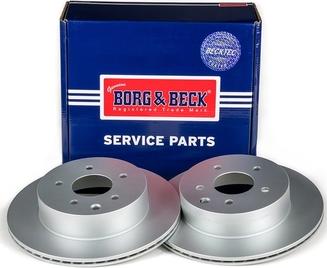 Borg & Beck BBD4368 - Спирачен диск vvparts.bg