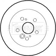 Borg & Beck BBD4363 - Спирачен диск vvparts.bg