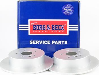 Borg & Beck BBD4363 - Спирачен диск vvparts.bg