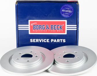 Borg & Beck BBD4308 - Спирачен диск vvparts.bg