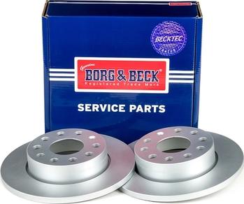 Borg & Beck BBD4384 - Спирачен диск vvparts.bg