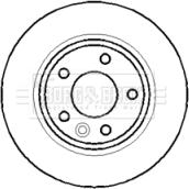 Borg & Beck BBD4388 - Спирачен диск vvparts.bg