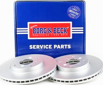 Borg & Beck BBD4332 - Спирачен диск vvparts.bg