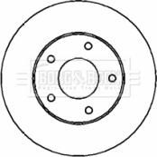 Borg & Beck BBD4327 - Спирачен диск vvparts.bg