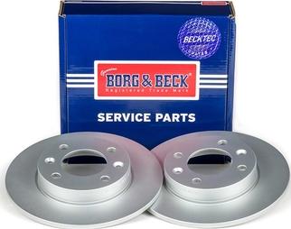 Borg & Beck BBD4249 - Спирачен диск vvparts.bg