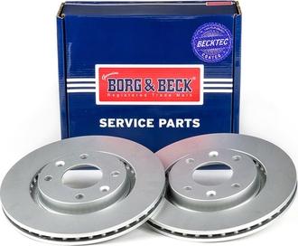 Borg & Beck BBD4245 - Спирачен диск vvparts.bg