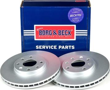 Borg & Beck BBD4253 - Спирачен диск vvparts.bg