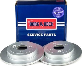 Borg & Beck BBD4257 - Спирачен диск vvparts.bg