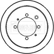 Pemebla JAPDP-509 - Спирачен диск vvparts.bg