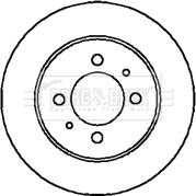 Borg & Beck BBD4200 - Спирачен диск vvparts.bg