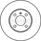 HELLA 8DD 355 100-161 - Спирачен диск vvparts.bg