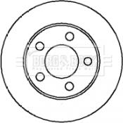 Borg & Beck BBD4236 - Спирачен диск vvparts.bg