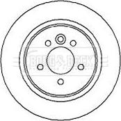 Borg & Beck BBD4228 - Спирачен диск vvparts.bg