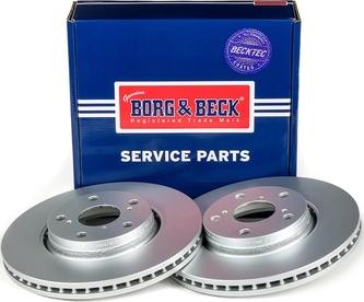 Borg & Beck BBD4745 - Спирачен диск vvparts.bg