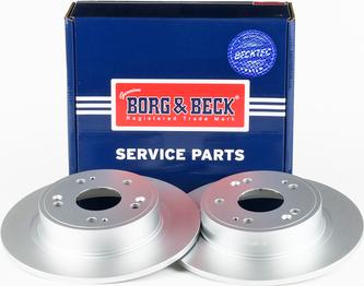 Borg & Beck BBD4743 - Спирачен диск vvparts.bg