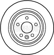 Borg & Beck BBD4759 - Спирачен диск vvparts.bg