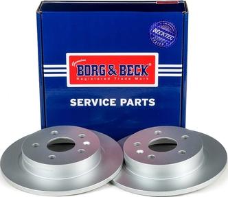Borg & Beck BBD4757 - Спирачен диск vvparts.bg