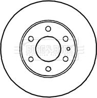 Borg & Beck BBD4709 - Спирачен диск vvparts.bg