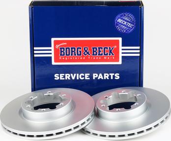 Borg & Beck BBD4708 - Спирачен диск vvparts.bg