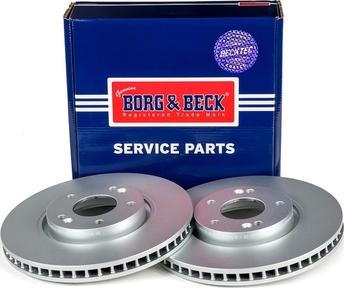 Borg & Beck BBD4702 - Спирачен диск vvparts.bg