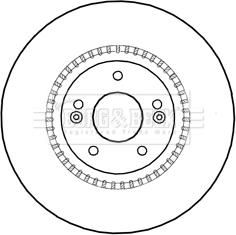 HELLA 8DD 355 116-731 - Спирачен диск vvparts.bg