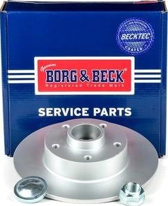 Borg & Beck BBD5966S - Спирачен диск vvparts.bg