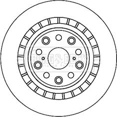 SBS 18153145149 - Спирачен диск vvparts.bg