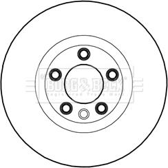 AP 25383 V - Спирачен диск vvparts.bg