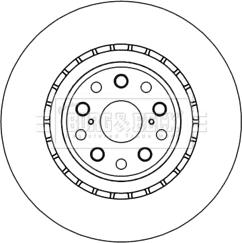 FTE BS7640 - Спирачен диск vvparts.bg