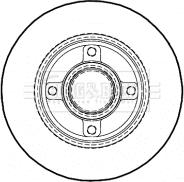 Borg & Beck BBD5935S - Спирачен диск vvparts.bg