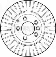 Borg & Beck BBD5926S - Спирачен диск vvparts.bg