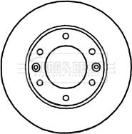 Quinton Hazell BDC5952 - Спирачен диск vvparts.bg