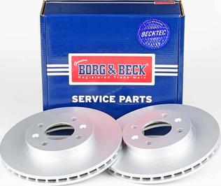 Borg & Beck BBD5549 - Спирачен диск vvparts.bg
