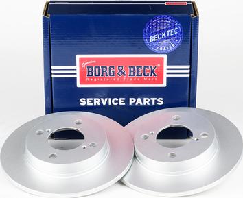 Borg & Beck BBD5543 - Спирачен диск vvparts.bg
